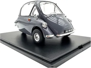 Die Cast Vehicle 1:18 for Henkel Tricycle Old Retro Car Model Alloy Car Simulation Collection Metal Antique Classic Car Mini Cars Replica