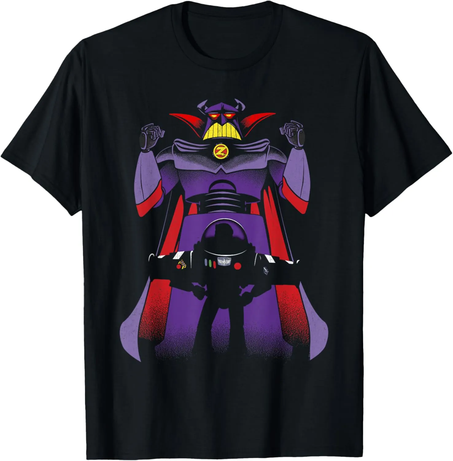 Disney Pixar Toy Story Zurg Behind Buzz Lightyear T-Shirt T-Shirt