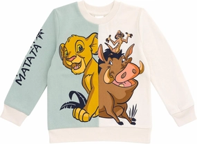 Disney Lion King Mickey Mouse Cars Toy Story Sweatshirt Toddler to Big Kid Sizes (2T - 18-20)