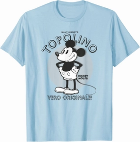 Disney Mickey And Friends Mickey Topolino Vero Originale T-Shirt