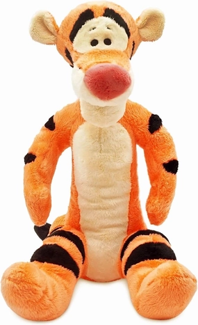 Disney Store Official Tigger Medium Soft Plush Toy, 44cm/17", Made With Soft-Feel Fabric With Embroidered Details And A Characterful Expression, Suitable For Ages 0 