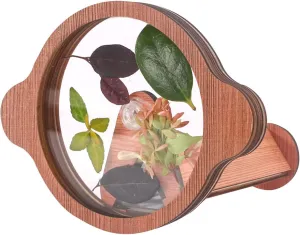 DIY Kaleidoscope Kit for Kids, Outdoor Classic Handmade Education Toys, Magic Wooden Rotating Kaleidoscope Making Set Gift for Nature Lovers (1 Pc Planets)