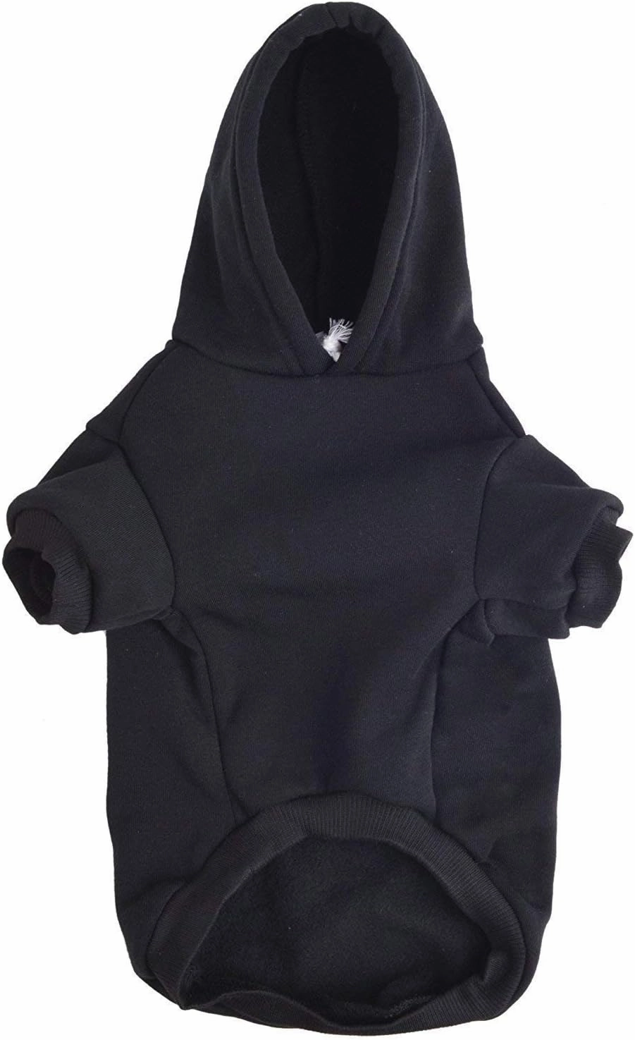 Dog Hoodie Dog Hoodies for Small Dog Clothes Apparel Love Me Fleece Sweater Winter Sweatshirt Warm Cotton Grooming Hoodie for Small Dog Medium Large Dog Cat Black XXL