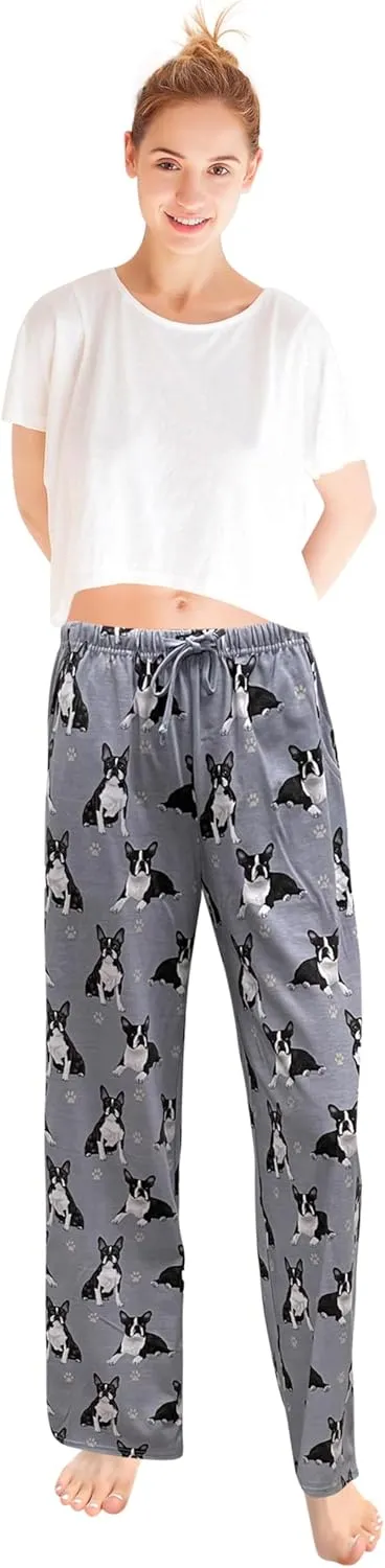 E&S Pets unisex-adult womens Unisex Cotton Blend Pajama Bottoms Pjs