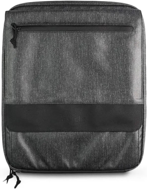 ETCHR Slate Satchel - 2 in 1 Art Travel Case and Messenger Bag for Art Supplies - Weatherproof Portfolio - Tripod Mountable for Plein Air