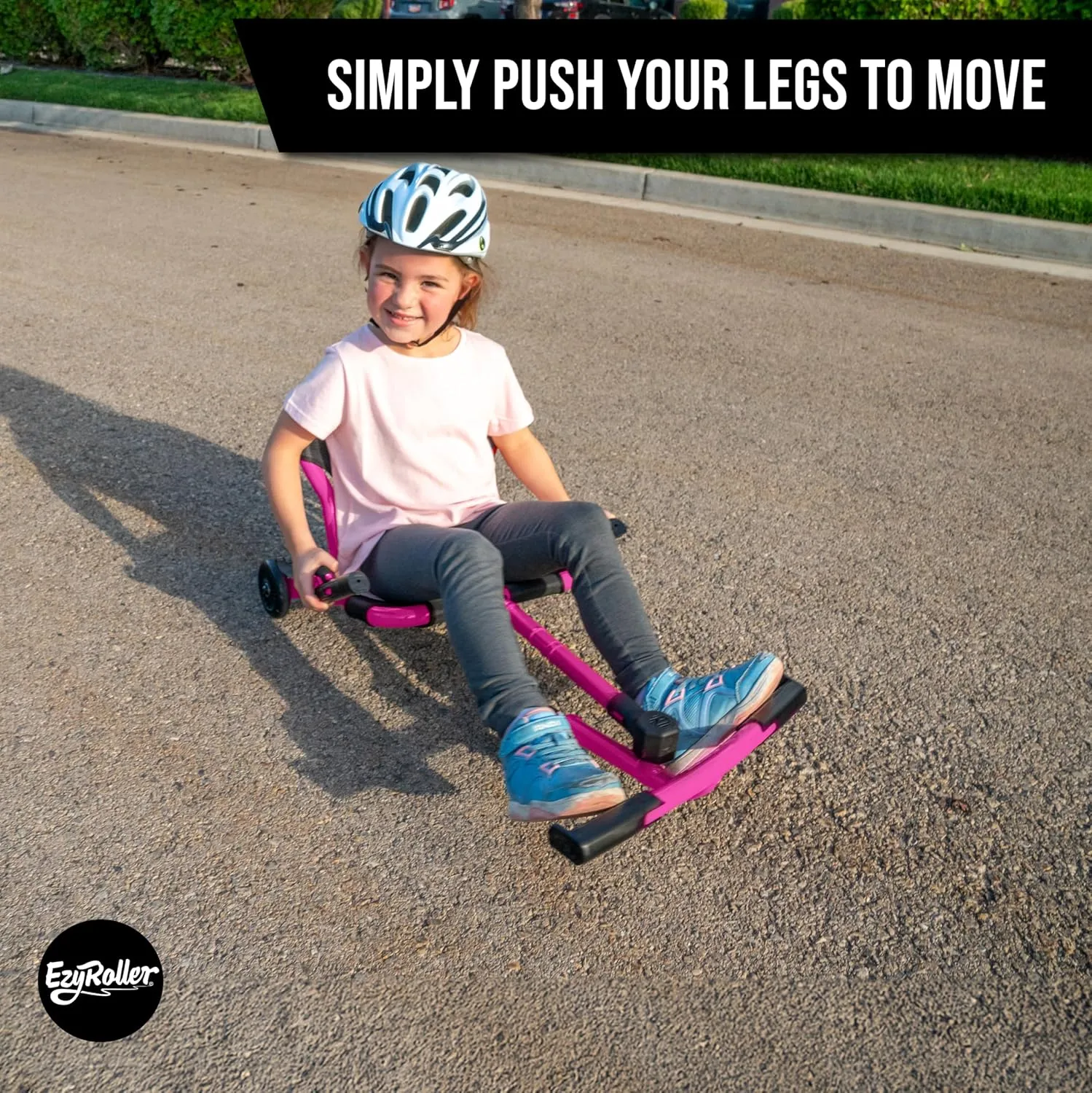 EzyRoller Classic X Ages 4 , 45lbs - 120lbs - Pink