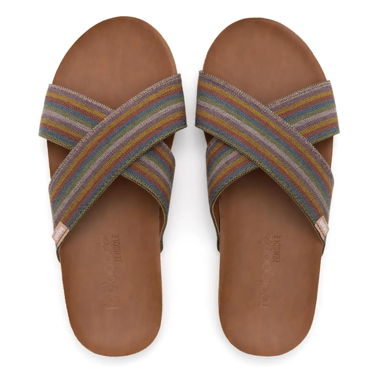 Feelgoodz Women Zensole Cascades, Color: Paradise, Size: 8