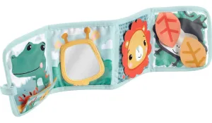 FISHER-PRICE BABY Toy Fold & Play Activity Panel, 4-Sided Repositionable for Tummy Time Sensory Developmental Play Newborns Ages 0  Months
