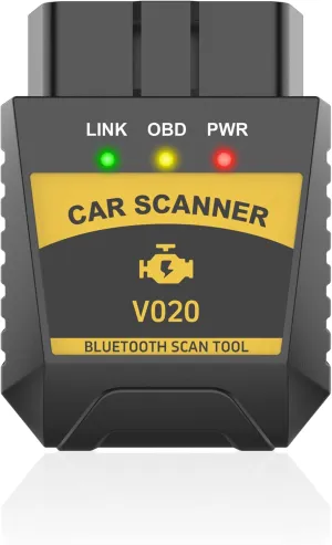 Fixed Car Diagnostic Scanner,OBD2 Scanner Bluetooth,Car Accessories,Clear/Reset Vehicle Engine Error Code Reader Diagnostic Tool,Auto Diagnostic Scan Tool,Suitable for iPhone iOS Android