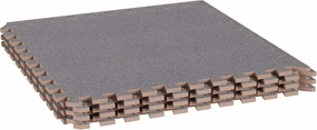 Foam Flooring Tiles – Interlocking EVA Foam Pieces – Non-Toxic Floor Padding for Playroom, Gym, or Basement