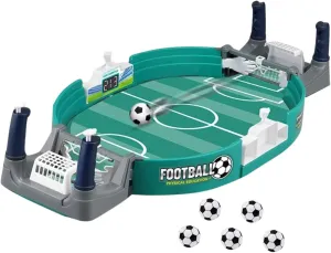 Foosball Game for Boys and Girls 1 Set Football Board Toy Interactive Tabletop Soccer Game for Family Fun