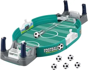 Foosball Table for Boys and Girls Mini Soccer Game 2 Player Interactive Board Game Abs Boys and Girls Toys