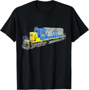 Freight Train CSX Engine T-Shirt