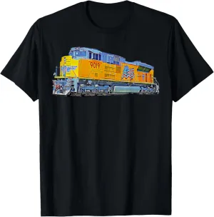Freight Train Union Pacific Engine T-Shirt