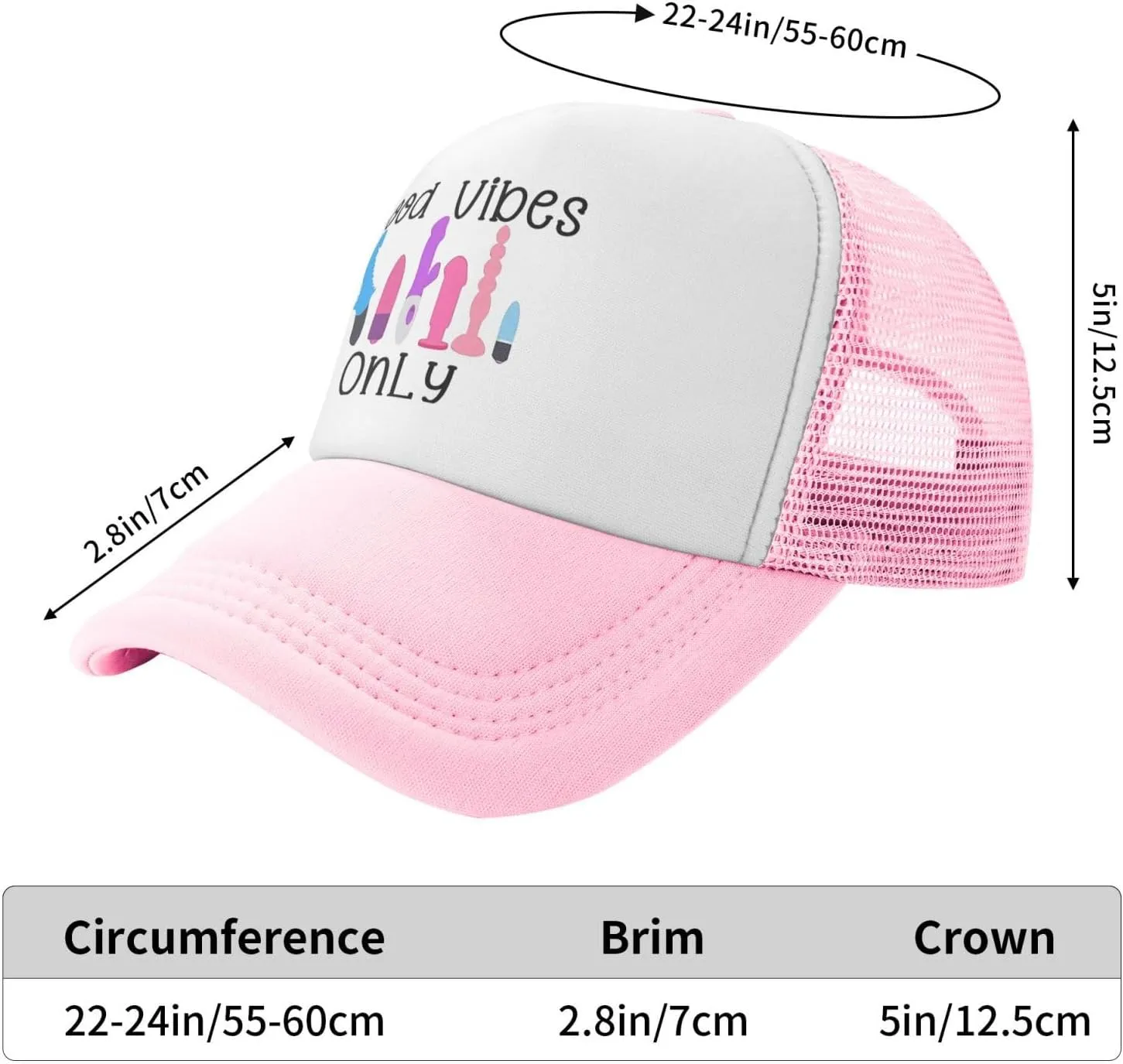 Funny Toy Trucker Hat Unisex Adult Hats Adjustable Cap for Men and Women Classic Fishing Caps