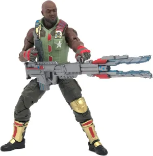 G. I. Joe Classified Series Roadblock Action Figure 01 Collectible Premium Toy with Multiple Accessories 6-Inch Scale with Custom Package Art (Deco May Vary)