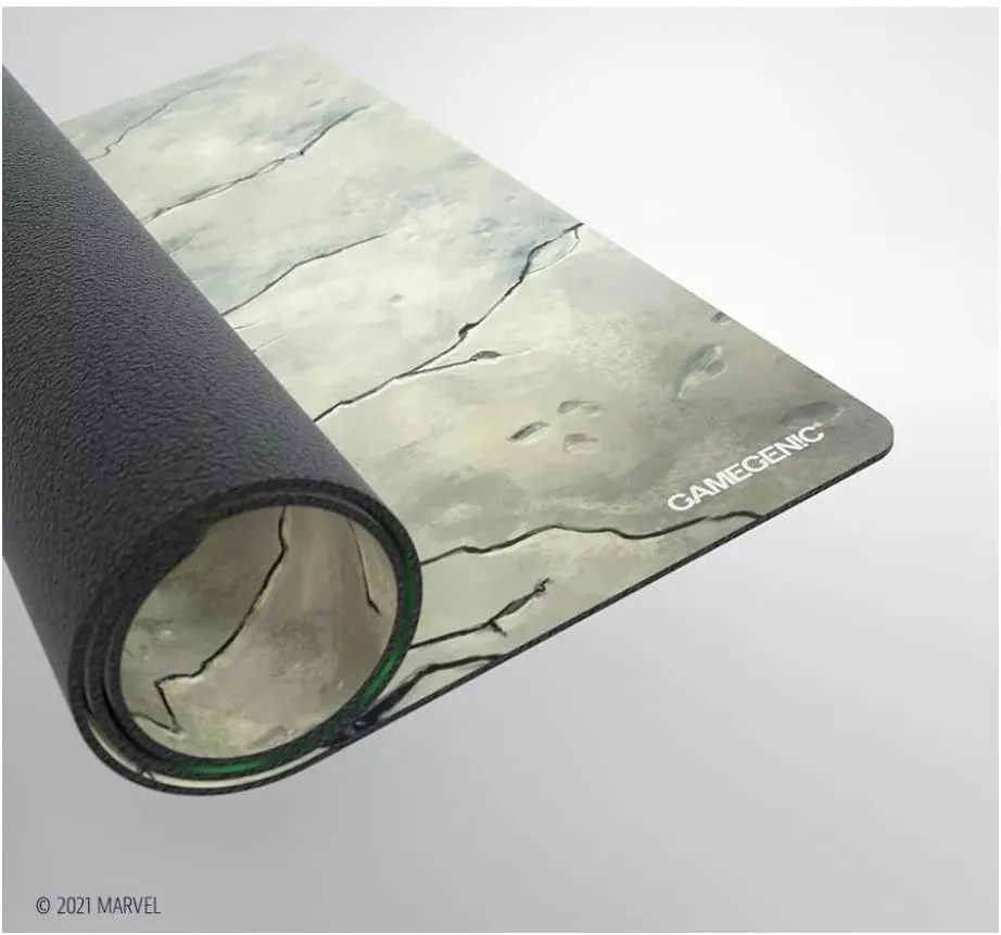 GameGenic Marvel Champions Hulk Game Mat | Slip-Resistant 24" by 14" Rubber Mat | Designed for Use with Marvel Champions The Card Game | Compatible with Other TCGs and LCGs, Various (GGS40016ML)