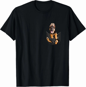 German Shepherd Dog Lovers in Bag T-Shirt