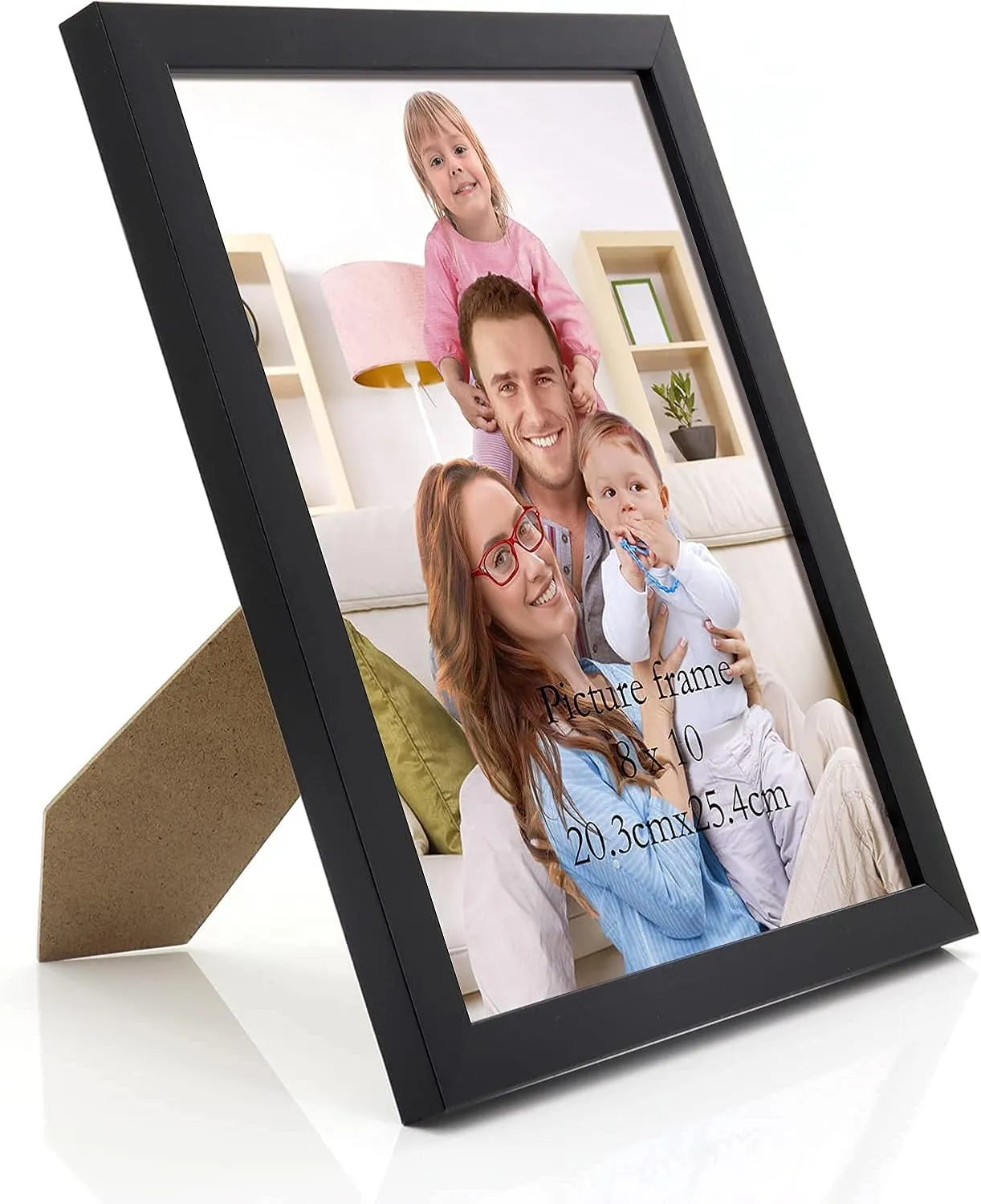 Giftgarden Black 8x10 Picture Frame Bulk, Multi 8 x 10 Photo Frames Set for Wall Hanging or Tabletop, 12 Pack