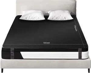 Grounding Mat Kit, Breathing Grounding Mats for Bed Ground Cord Grounding Products for Efficient Sleep, Reduce Stress Sleeping Sheet Pad (54x78IN)