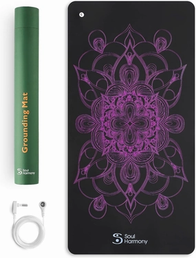 Grounding Mat 11.8"x23.6" - Colored Grounding Mat Earthing - Grounding Pad for Feet - Grounding Mouse Pad - Earthing Mat