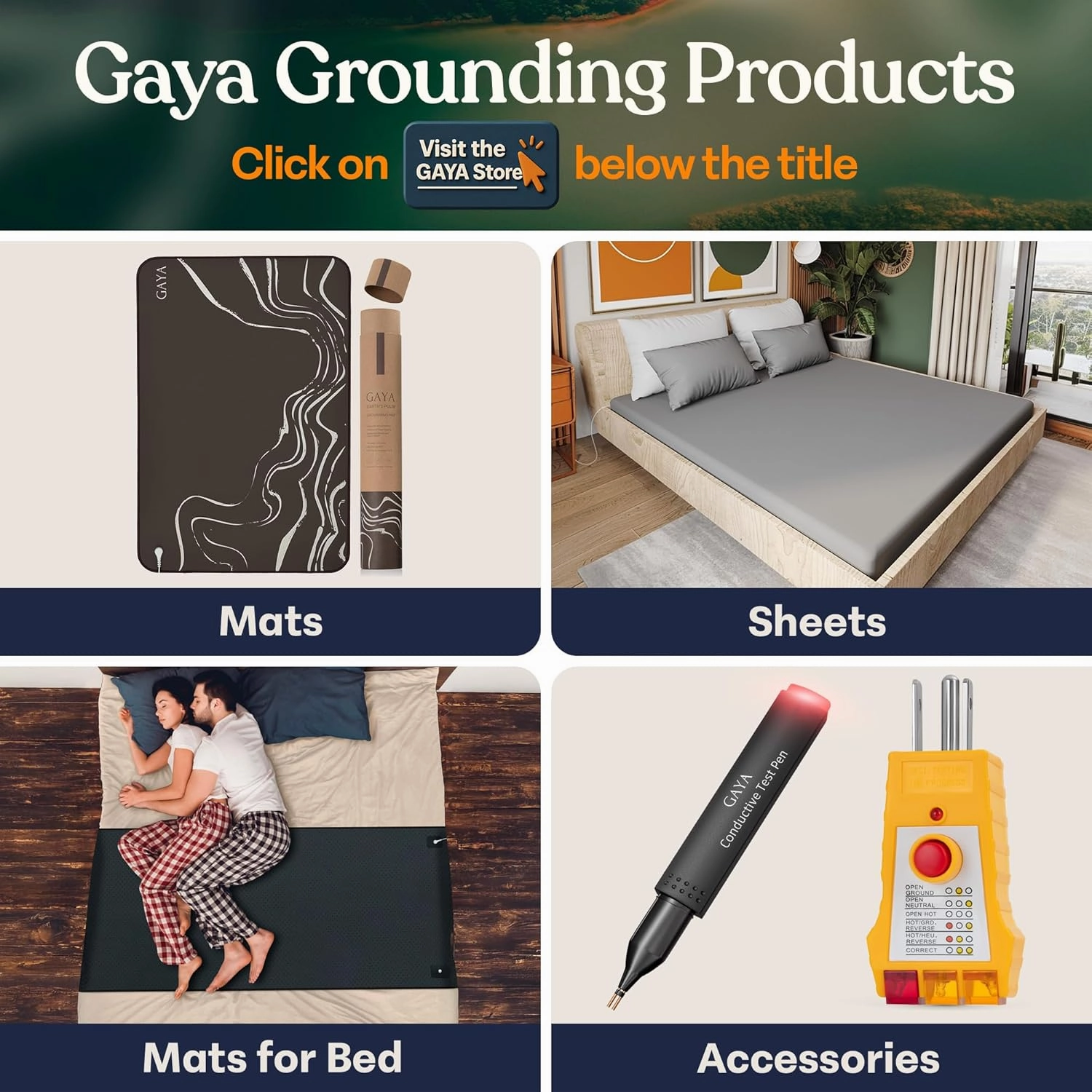 Grounding Mat for Bed King, Queen, Full Size, for Sleeping Improvement, Muscle Relaxation, Earthing Pad for Feet, Mats for Desk, Earth, Pads for Bedding, Wellness Gift