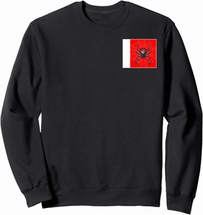 Halloween Scary Looking Redback Spider Pet Spider Lover Idea Sweatshirt