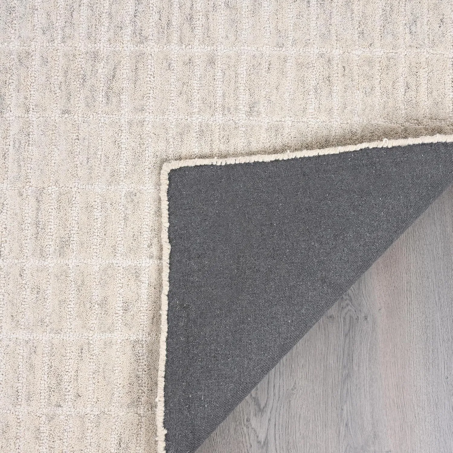 Handmade Capitola Space Dyeing Imported Premium Wool Area Rug - Unique Modern Design Carpet for Living Room, Bedroom, and Dining Room (Grey, 9' x 12')