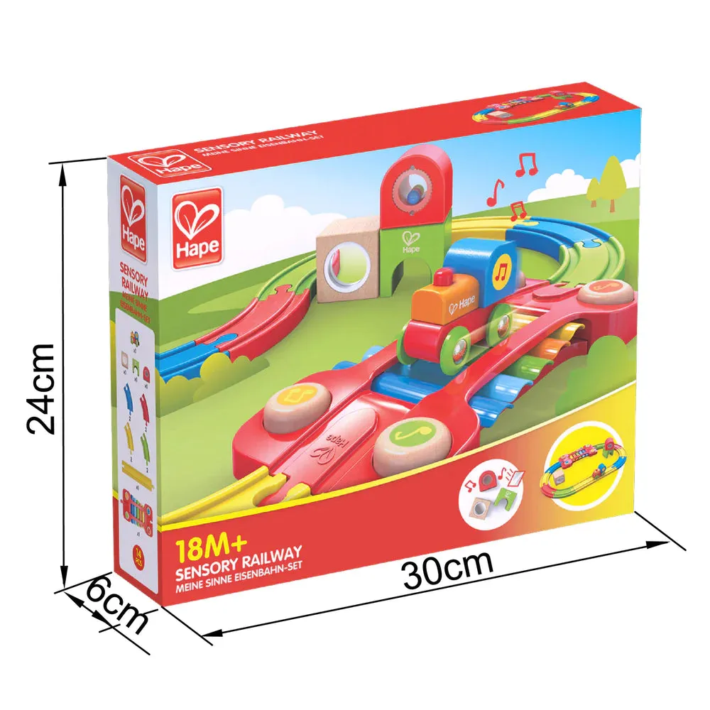 Hape Colourful Sensory Railway
