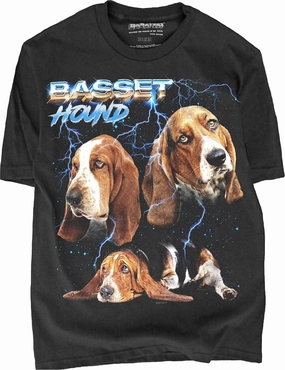 Heavy Metal Tshirt for Men & Women 80s 90s Glam Rock Style with Epic Stars and Lightning