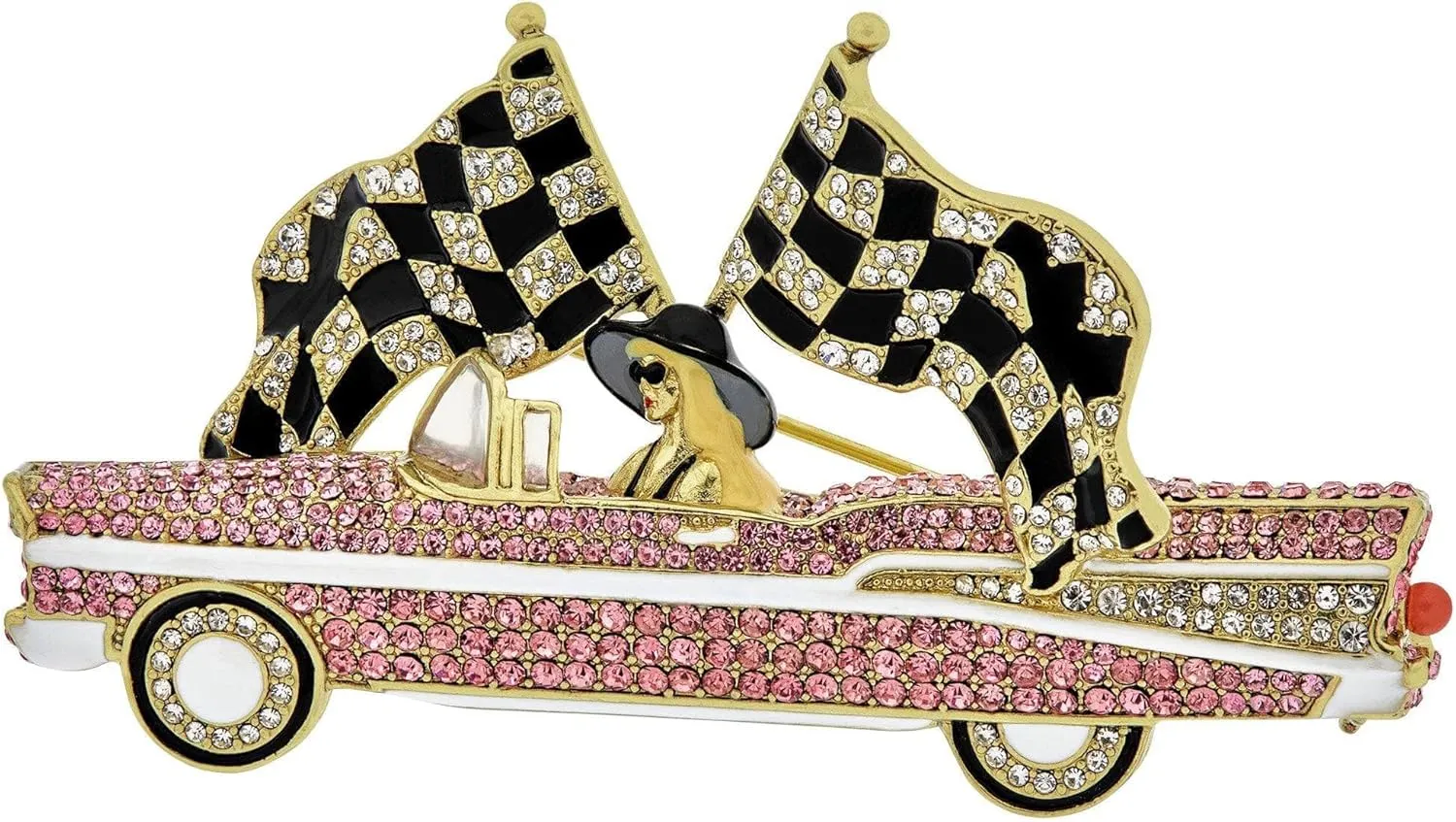 HEIDI DAUS®"Sparkle Powered" Crystal Car Pin