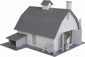 HO Scale Model Old Country Barn