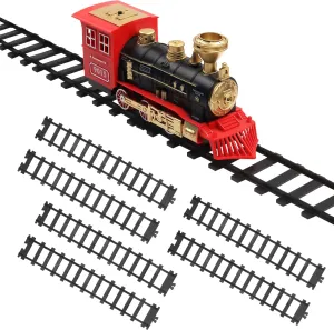 Hot Bee Train Tracks Accessories Width 6cm (2.36in) Railroad Building Toy Railway Rail for 9015 Trains Set