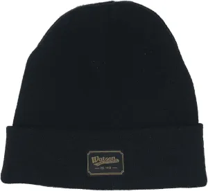 Hot Head Unisex Toque - WasteNot™ Recycled Polyester, Winter Beanie Hat, Men/Women, Fold Up, Heritage Patch