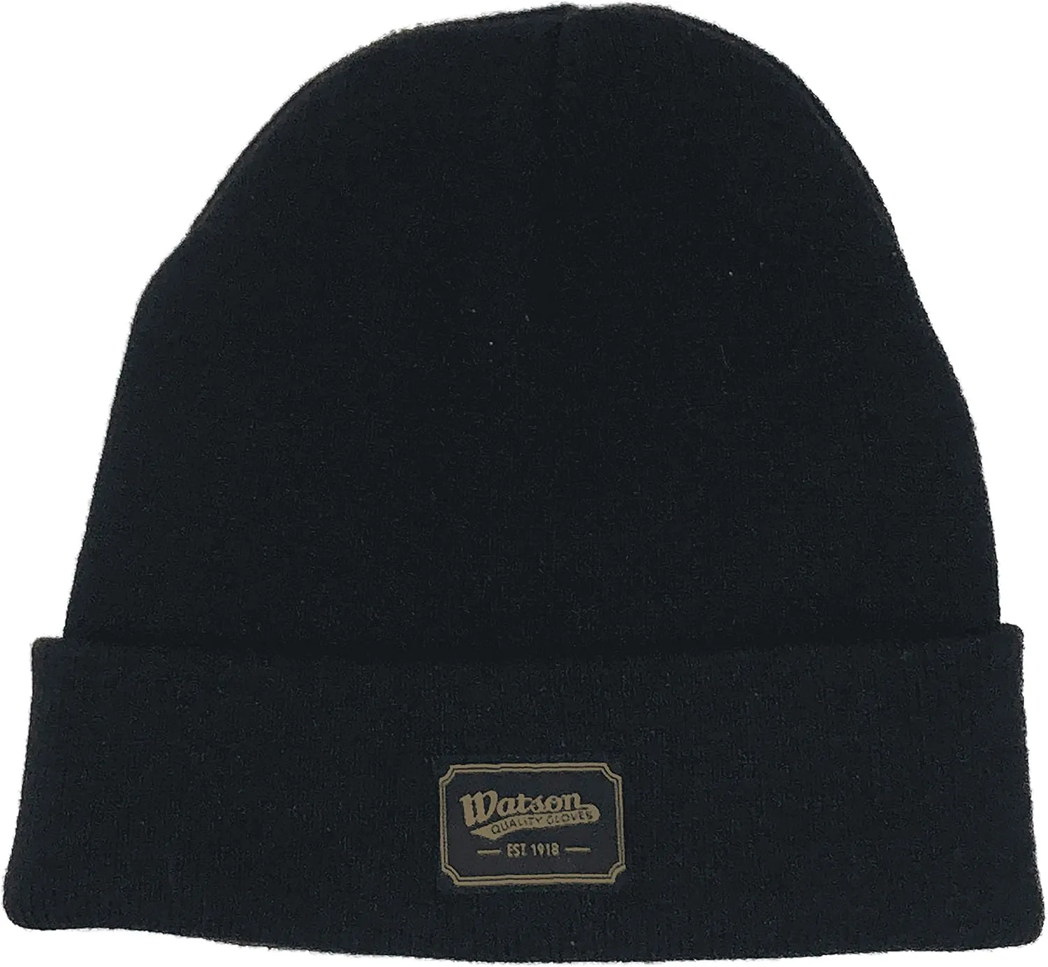 Hot Head Unisex Toque - WasteNot™ Recycled Polyester, Winter Beanie Hat, Men/Women, Fold Up, Heritage Patch