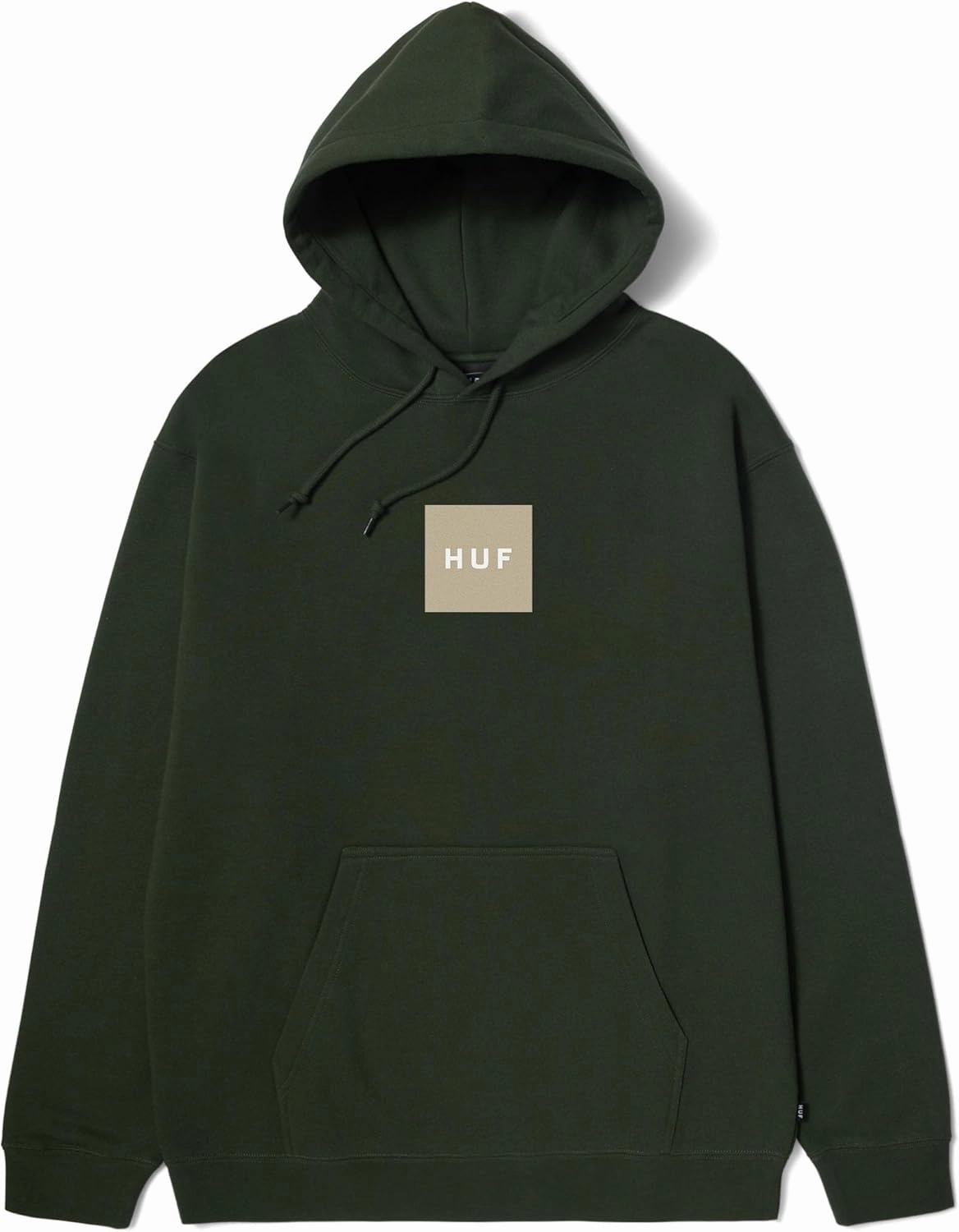 HUF Men's Box Logo Pullover Hoodie - Classic Cotton Blend Sweatshirt