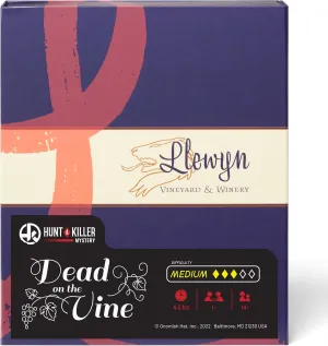 Hunt A Killer: Dead on The Vine, Solve a Murder at a Winery, Interactive Unsolved Mysteries Game, Mystery Box for Game Night, Murder Mysteries Card, Puzzle, and Board Games, for Players Age 14 