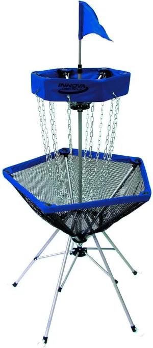 Innova DISCatcher Traveler Target – Portable, Lightweight Disc Golf Basket, Colors May Vary