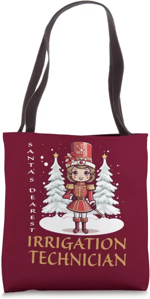 Irrigation Technician Christmas Classic Female Nutcracker Tote Bag