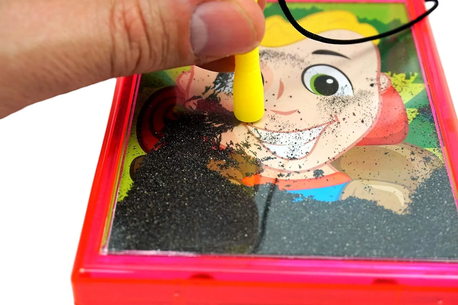 JA-RU Pocket Travel Magic Fuzzy Face Magnetic Toy (6 Toys) Funny Beard & Hair Drawing Games for Kids, Boys & Girls. Classic Vintage Toys Silly Stocking Stuffers. Mini Handheld Travel Game. 3257-6s