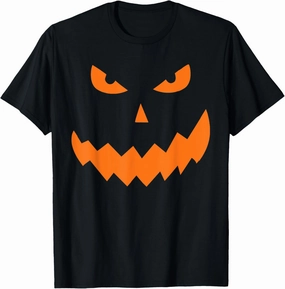 Jack o Lantern Giant Pumpkin Face Halloween Costume T-Shirt