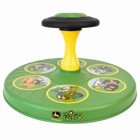 John Deere Twist-N-Twirl Spinning Activity Toy for Toddlers - Balance and Coordination Ages 18 Months 