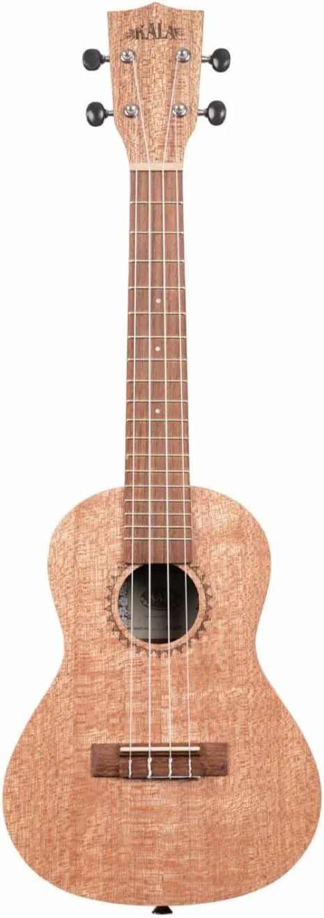 Kala Brand Music Co. KA-20 Collection, 4-String Ukulele, Natural, Concert (KA-20C)