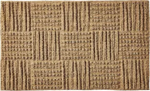 Kempf Coco Rug, Low Profile, Natural Coir Doormat, Floor Mat for Entryways, Patio, Garage, 18 x 30 x 0.25-Inch