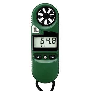 Kestrel 0820 (GREEN) Pocket Thermo Wind Meter Plus