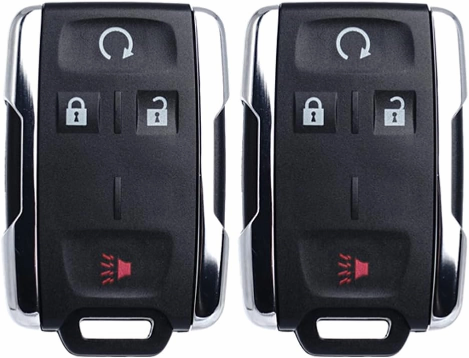 Keyless Entry Remote Start Control Key Fob Replacement Fits for Chevy Silverado GMC Sierra 1500 2500 3500 2014-2016 2017 2018 2019 2020 GMC Canyon Chevrolet Colorado 2015-2021 M3N-32337100