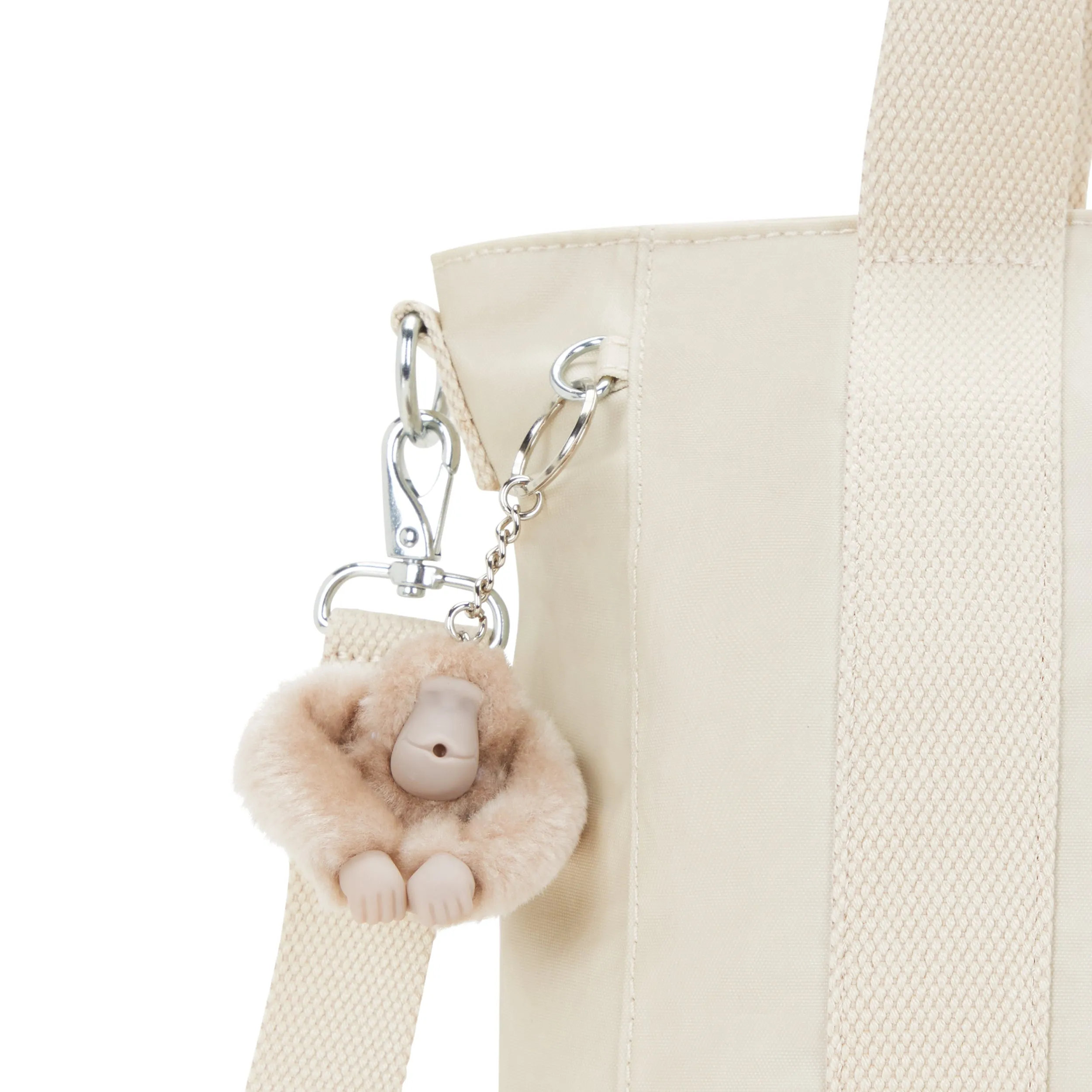 KIPLING-Asseni S-Small tote (with removable shoulderstrap)-Beige Pearl-I6232-3KA