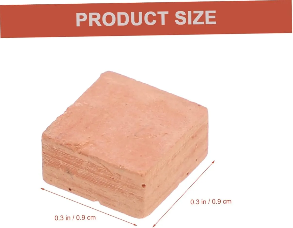 Kisangel 5sets Mini Building Blocks Garden Miniature Bricks for DIY Landscape Decor 40pcs*5