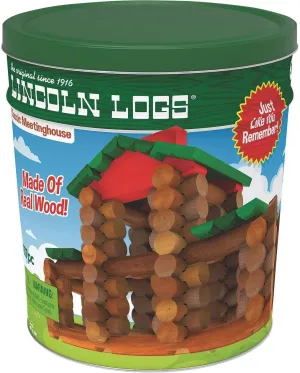 Knex 00842 Lincoln Logs Classic Meetinghouse Building Set