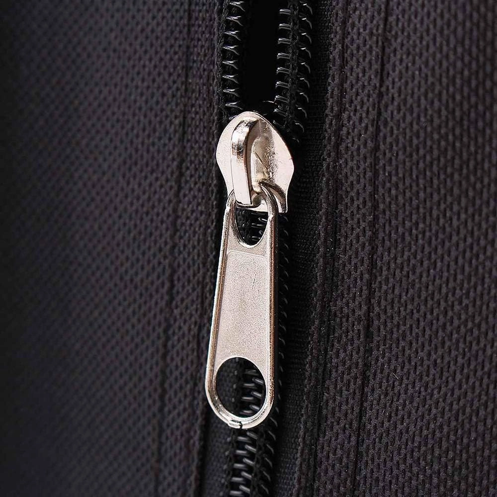Konelia 2Pack Total 1040 Slots PU Leather CD DVD Storage Case Binder Portable VCD Wallet Holder Album for Home Travel Car Office